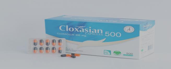 Cloxacillin (tegopen) 250 gm 120 tablets in a package