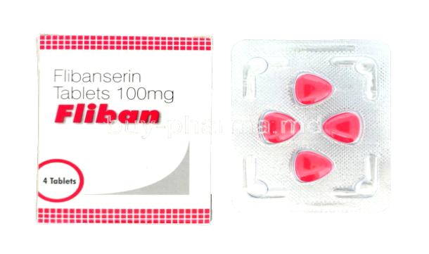 Flibanserin (flibanserin) 100 mg 12 package quantity