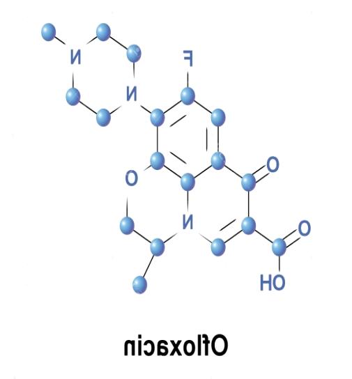Ofloxacin (floxin) 100 mg 10 amount of packaging